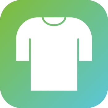T Shirt Vector Icon Style