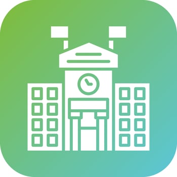 College Vector Icon Style