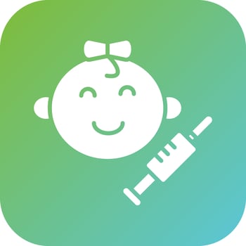 Vaccination Vector Icon Style