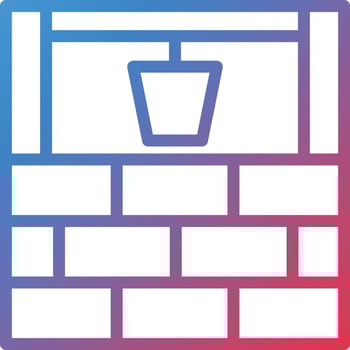 2771 - Water Well.eps vector
