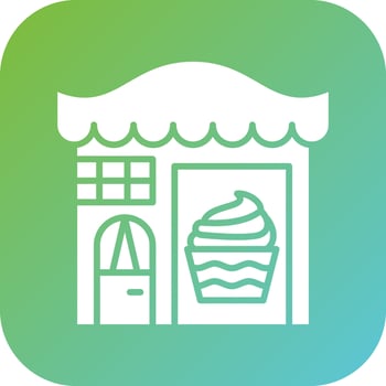 Bakery Shop Vector Icon Style