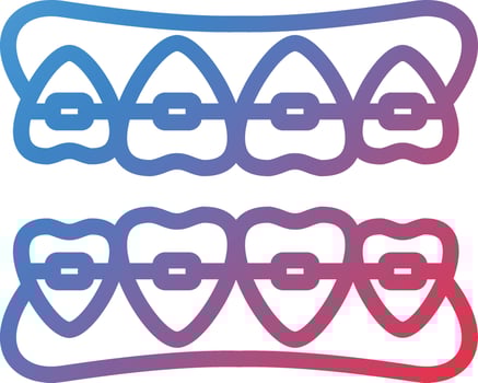 2875 - Tooth Braces.eps vector