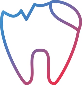 2874 - Tooth Decayed.eps vector