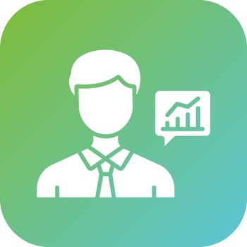 Broker Vector Icon Style