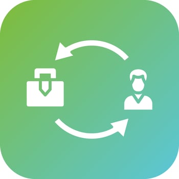 B2C Vector Icon Style