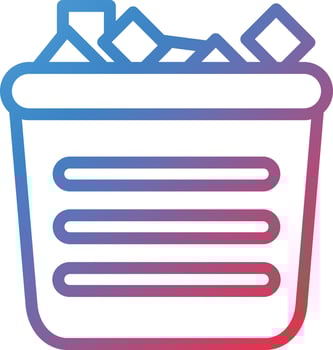 2938 - Ice Bucket.eps vector