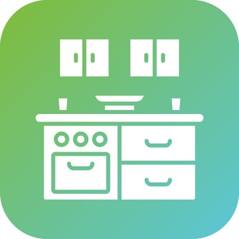 Kitchen Vector Icon Style