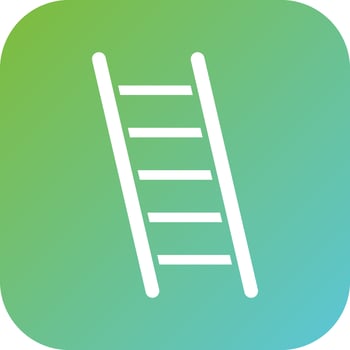 Ladder Vector Icon Style