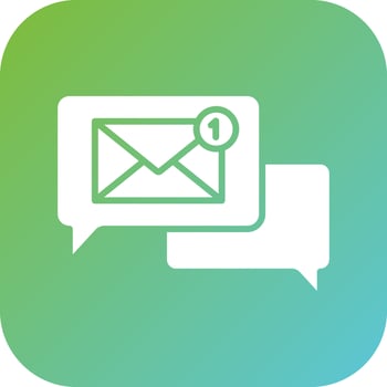 Message Vector Icon Style