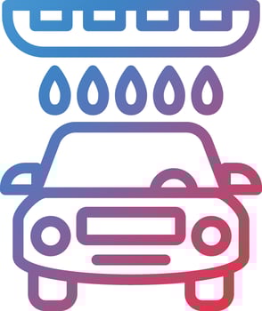 3158 - Car Wash.eps vector