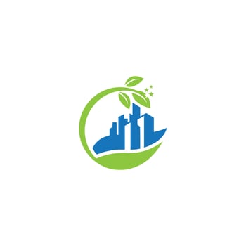 Real Estate Logo cleaning logo vector