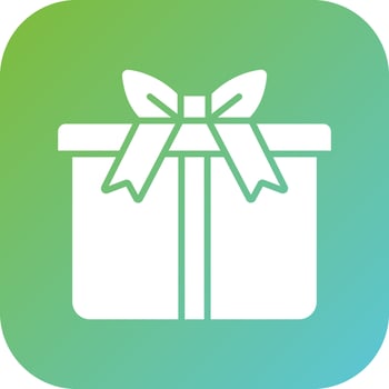 Gift Vector Icon Style