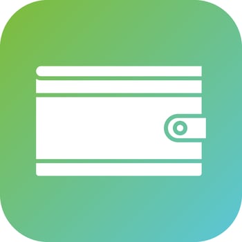 Wallet Vector Icon Style