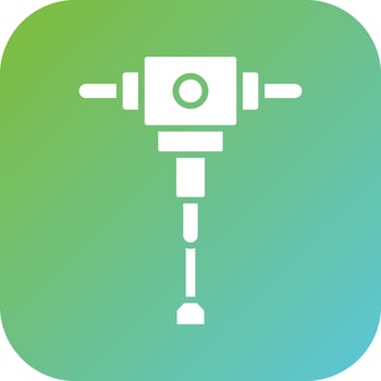 Drill Vector Icon Style