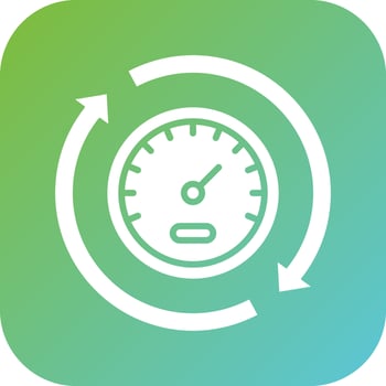 Performance Vector Icon Style