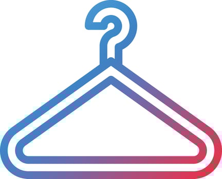 3482 - Clothes Hanger.eps vector