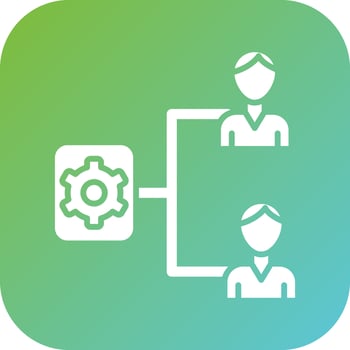 Organization Vector Icon Style
