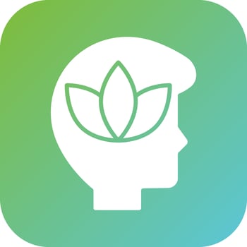 Calmness Vector Icon Style