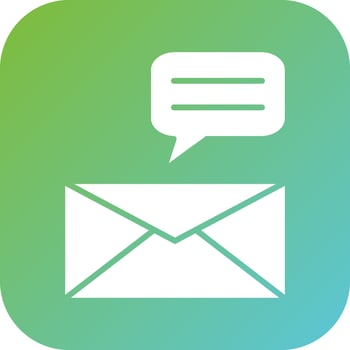 Message Vector Icon Style