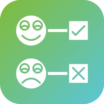 Satisfaction Survey Vector Icon Style