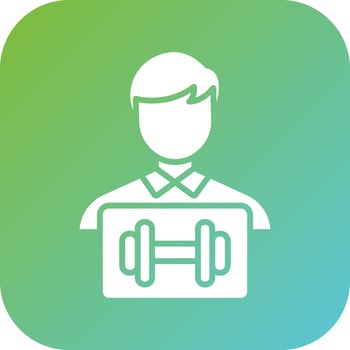 Trainer Vector Icon Style