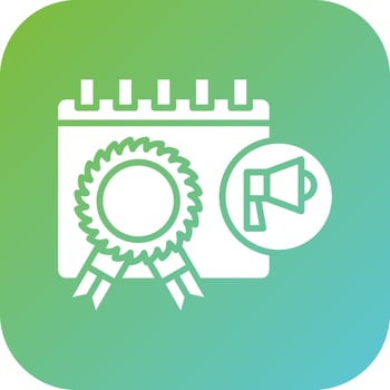 Event Promotion Vector Icon Style