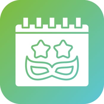 Event Theme Vector Icon Style