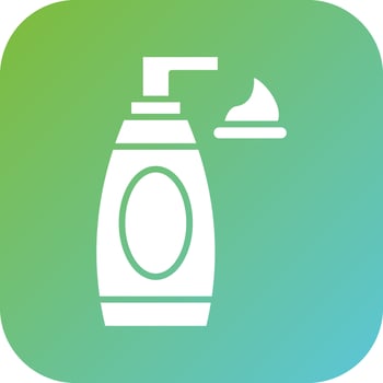 Cleansing Foam Vector Icon Style