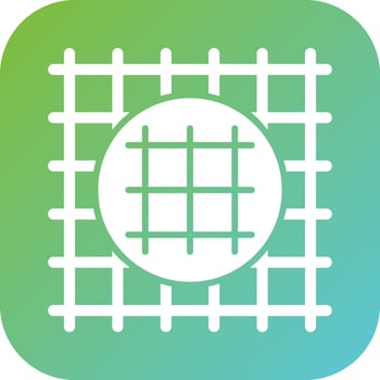 Wire Gauze Vector Icon Style