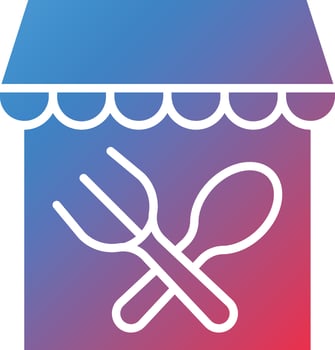 Vector Design Restaurant Icon Style