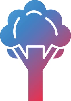 Vector Design Tree Icon Style