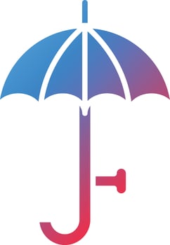 Vector Design Umbrella Icon Style