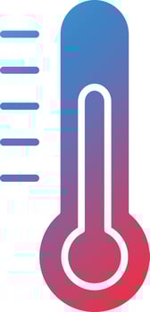 Vector Design Thermometer Icon Style