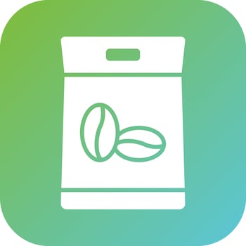 Bean Bag Vector Icon Style