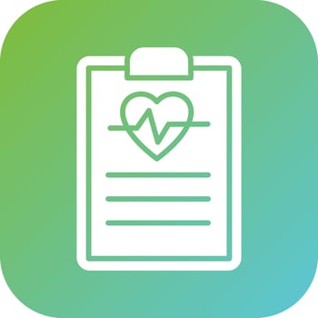 Health Check Vector Icon Style
