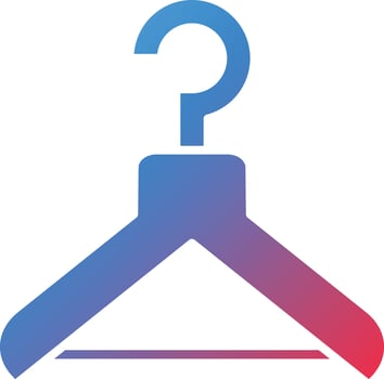 740 - Coat Hanger.eps vector