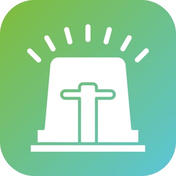 Siren Vector Icon Style