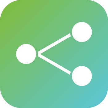 Image Sharing Vector Icon Style
