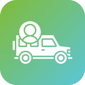 Personal Transportation Vector Icon Style