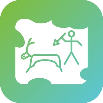 Prehistory Vector Icon Style