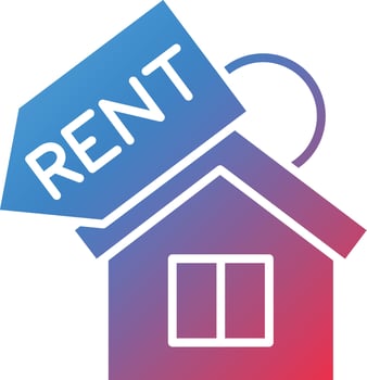 Vector Design House Rent Icon Style
