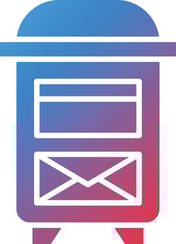 Vector Design Mailbox Icon Style