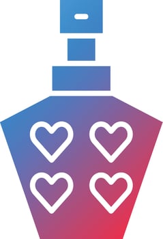 Vector Design Perfume Icon Style