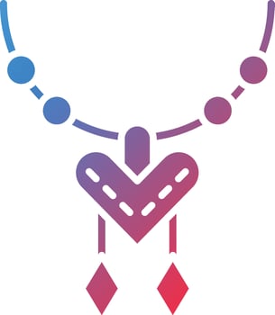 Vector Design Wedding Locket Icon Style
