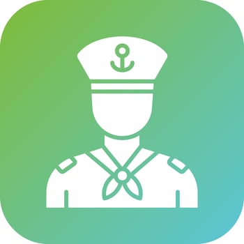 Sailor Vector Icon Style