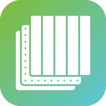 Fabric Layers Vector Icon Style