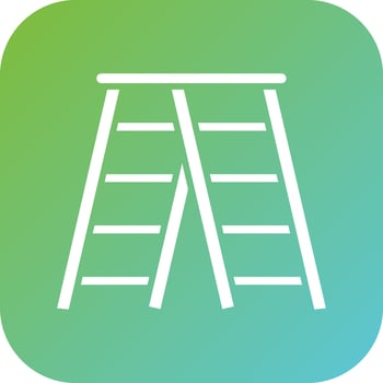 Ladder Vector Icon Style