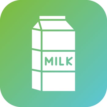 Milk Vector Icon Style