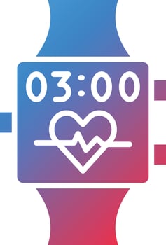 Vector Design Smart Watch Icon Style