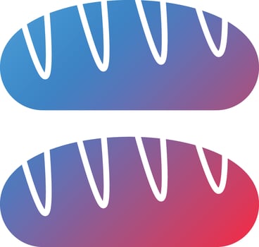 Vector Design Loaf Icon Style